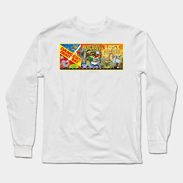 Mystery Science 3-Episode Banner - Series 9 Long Sleeve T-Shirt by Starbase79